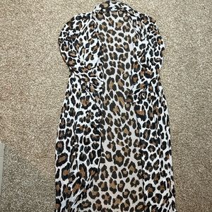Cheetah Cover up/Duster